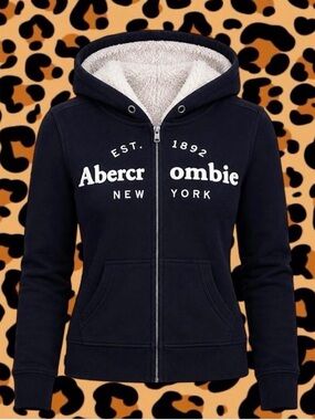 Abercrombie & Fitch | Tops | Y2k Grey Abercrombie Fitch Zip Up